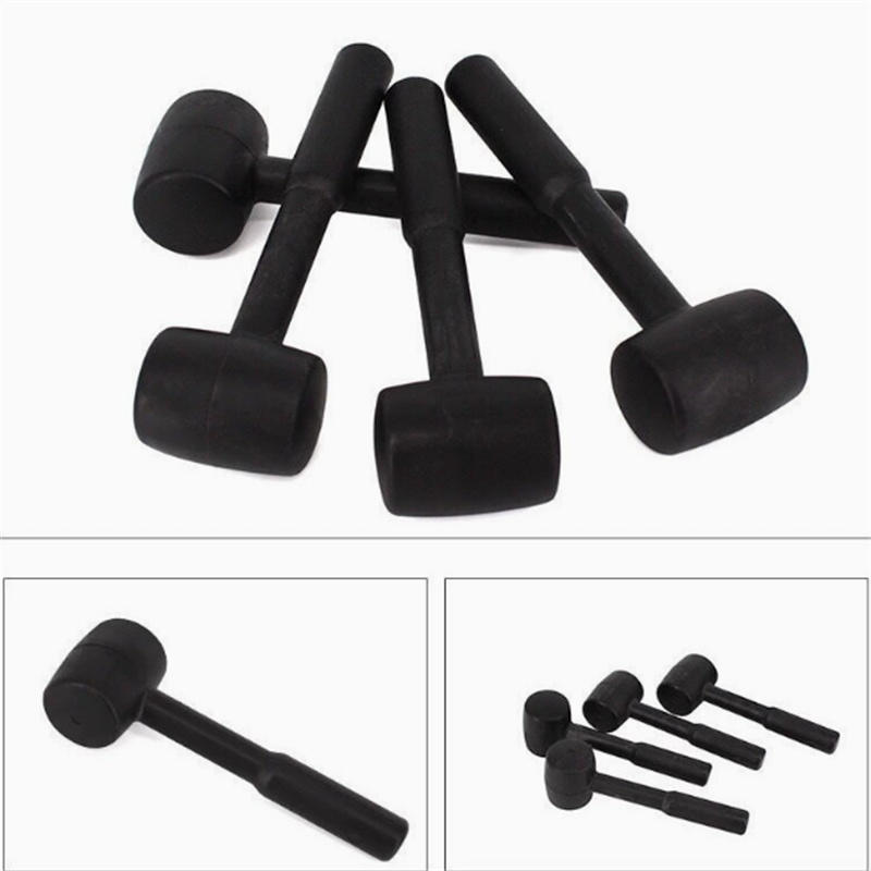 Leatherwork Hammer - Mini Black Mallet Hammer Small Mallet