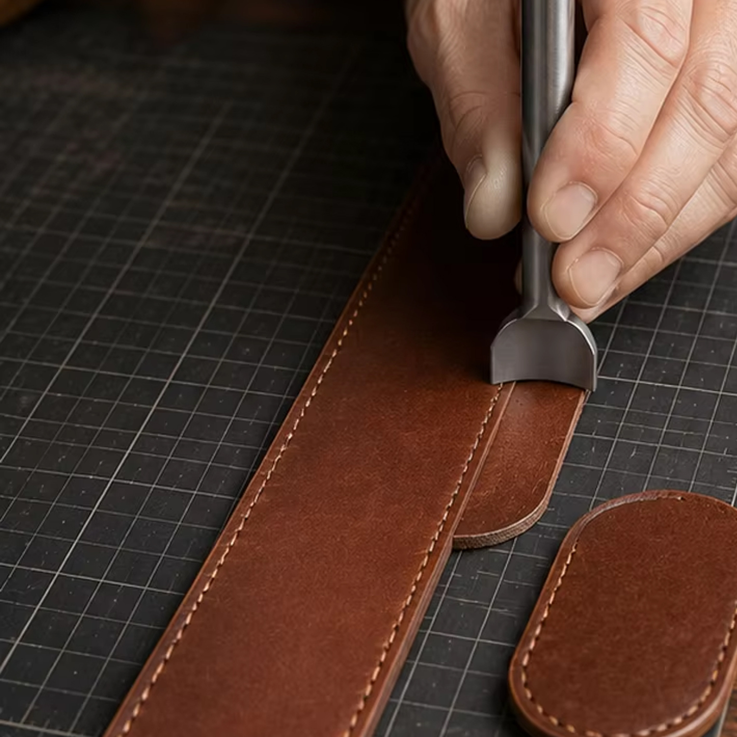 Leatherwork Hole Punch - 1-4Pcs Half round Leather Punch Arc