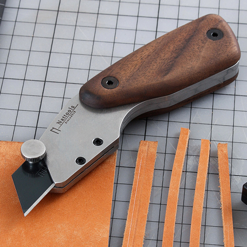 Leatherwork Projects - Nattools Handmade DIY Cutting Knife Sharp