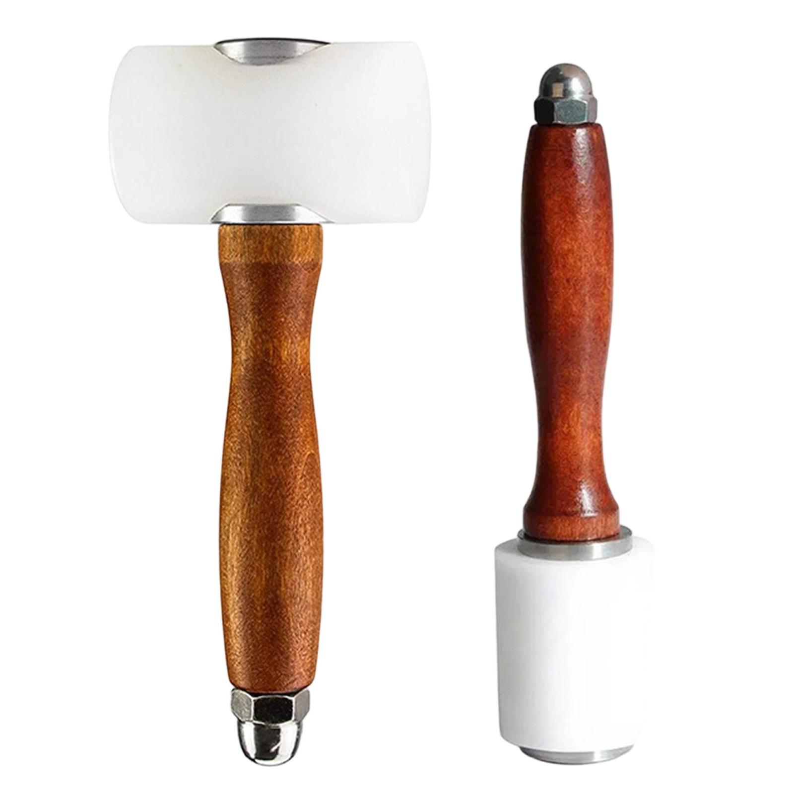 Leatherwork Hammer - Leather Carving Hammer, Durability, Leathercraft Nylon
