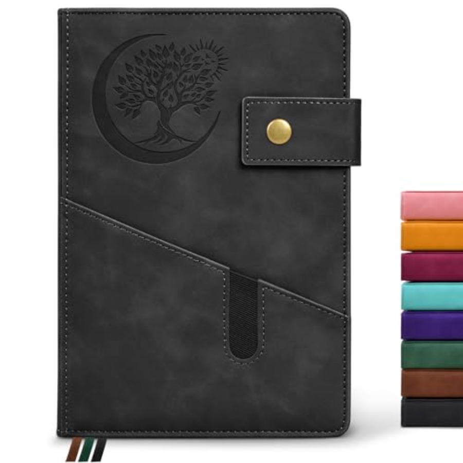 Leatherwork Journal - Lined Journal Notebook for Men, A5