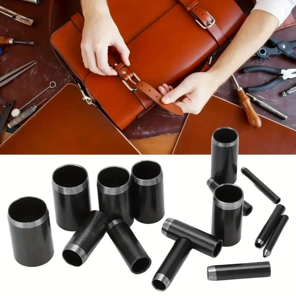 15 Sizes Round Hole Punch(1-15 - Leatherwork Hole Punch avaliação e preço