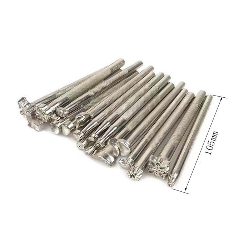 20Pcs Leather Stamping Tools L - Leather Work Organiser avaliação e preço