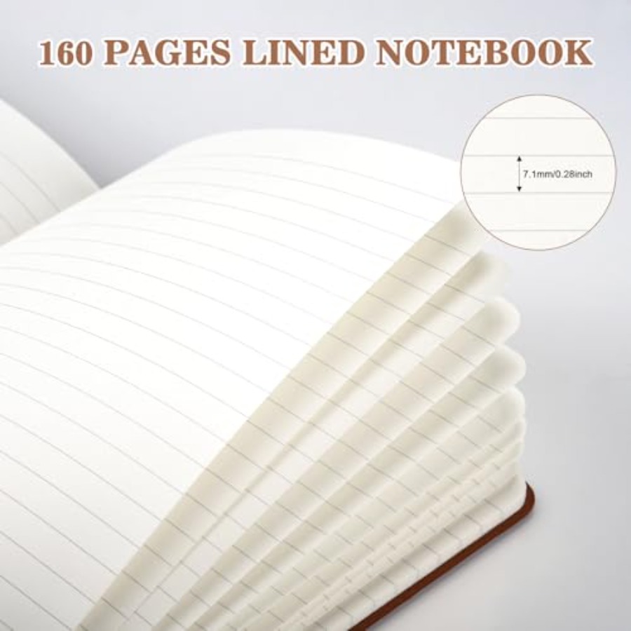 Lined Journal Notebooks for Wo - Leatherwork Journal avaliação e preço