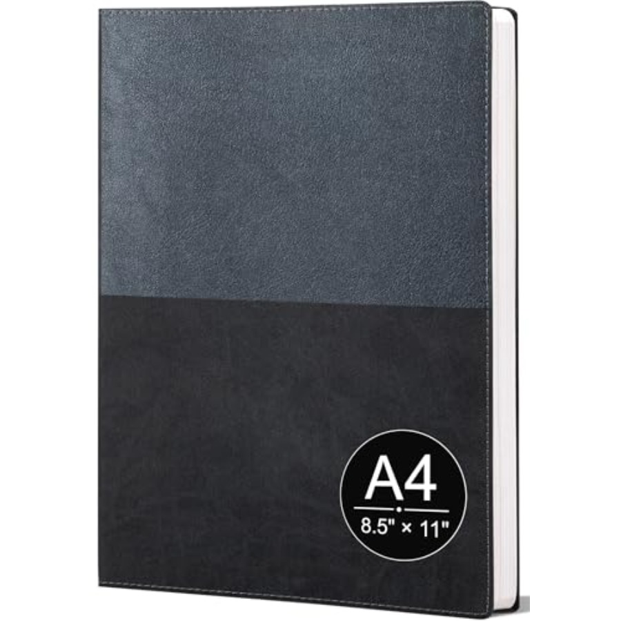 College Ruled Notebook, A4 Col - Leatherwork Journal avaliação e preço