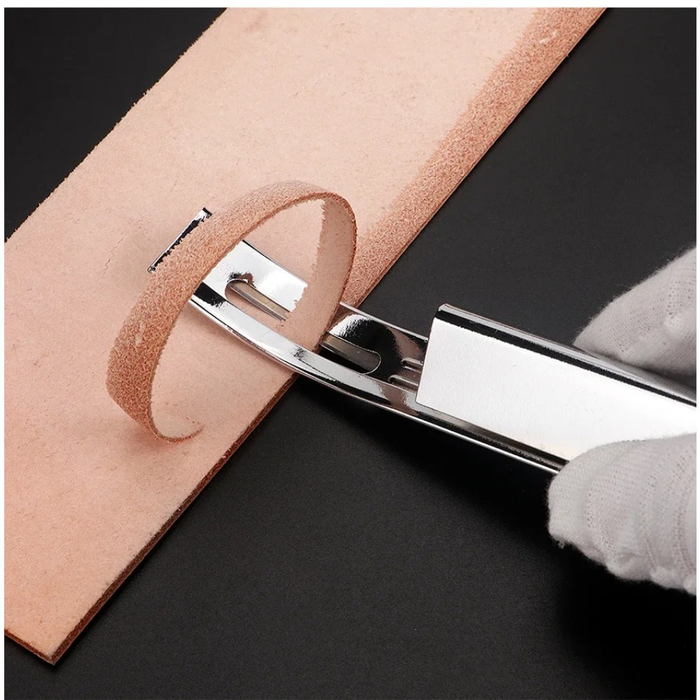 1Set Metal Leather Safety Beve - Leatherwork Projects avaliação e preço
