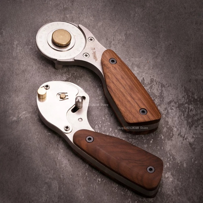 Natural Wooden Handle All-meta - Leatherwork Projects avaliação e preço