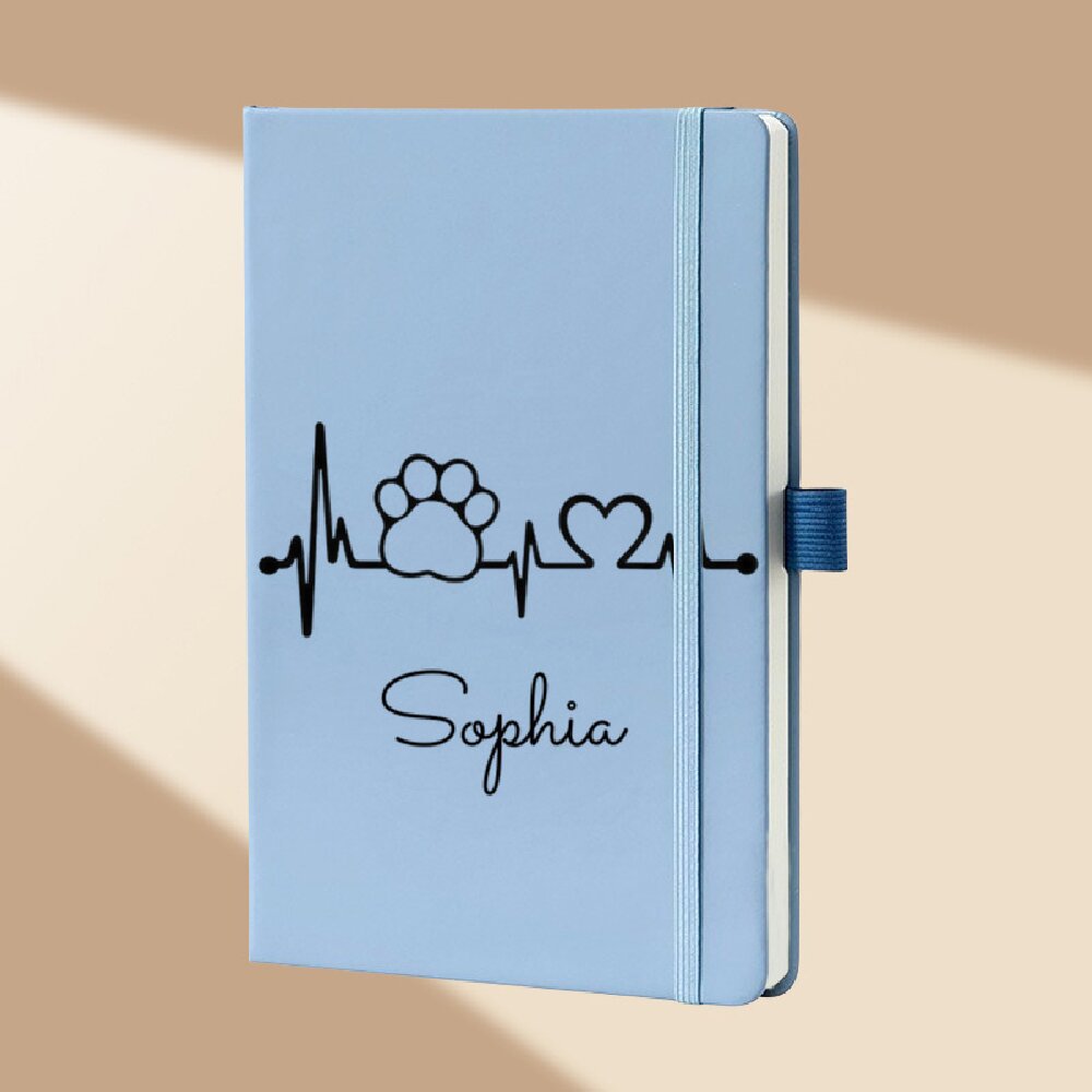 Custom Name Floral Monogram A5 - Leatherwork Journal avaliação e preço