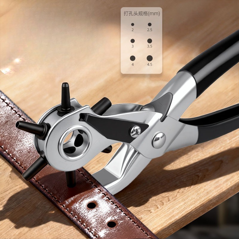 1pc-Belt Punch Pliers Leather  - Leatherwork Hole Punch avaliação e preço