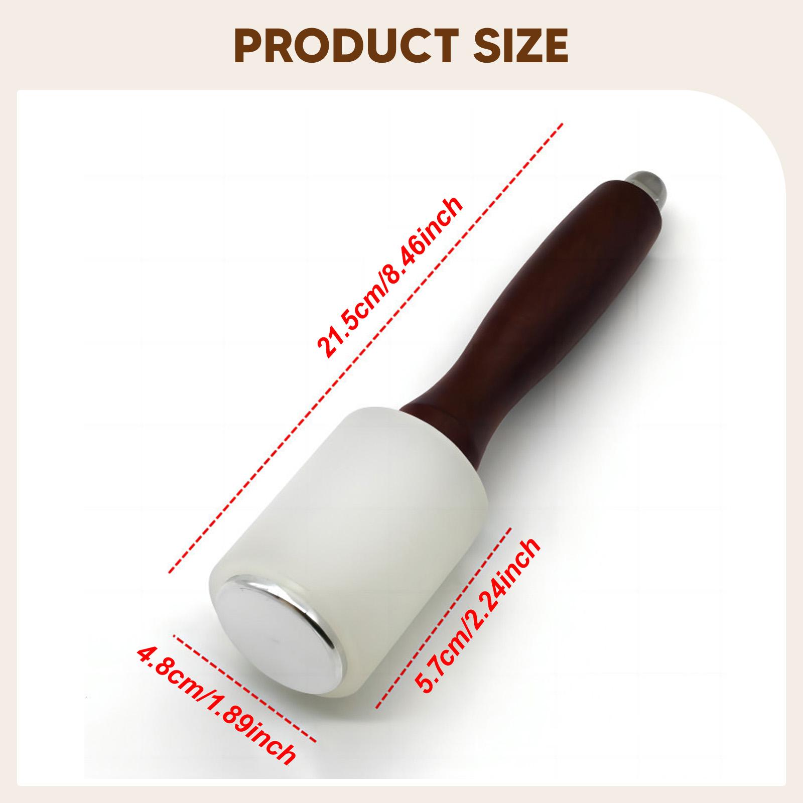 Nylon Wood Leathercraft Mallet - Leatherwork Hammer avaliação e preço
