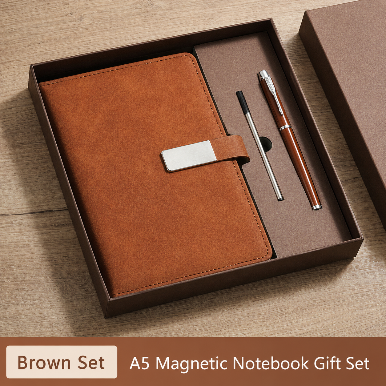 Fathers Day A5 Leather Noteboo - Leatherwork Journal avaliação e preço