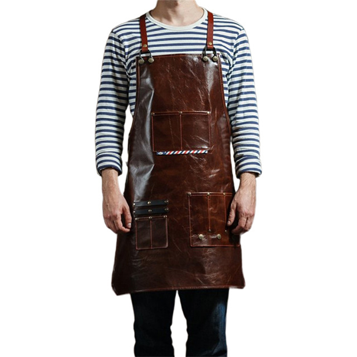 Men's Leather Work Apron with  - Leather Work Organiser avaliação e preço