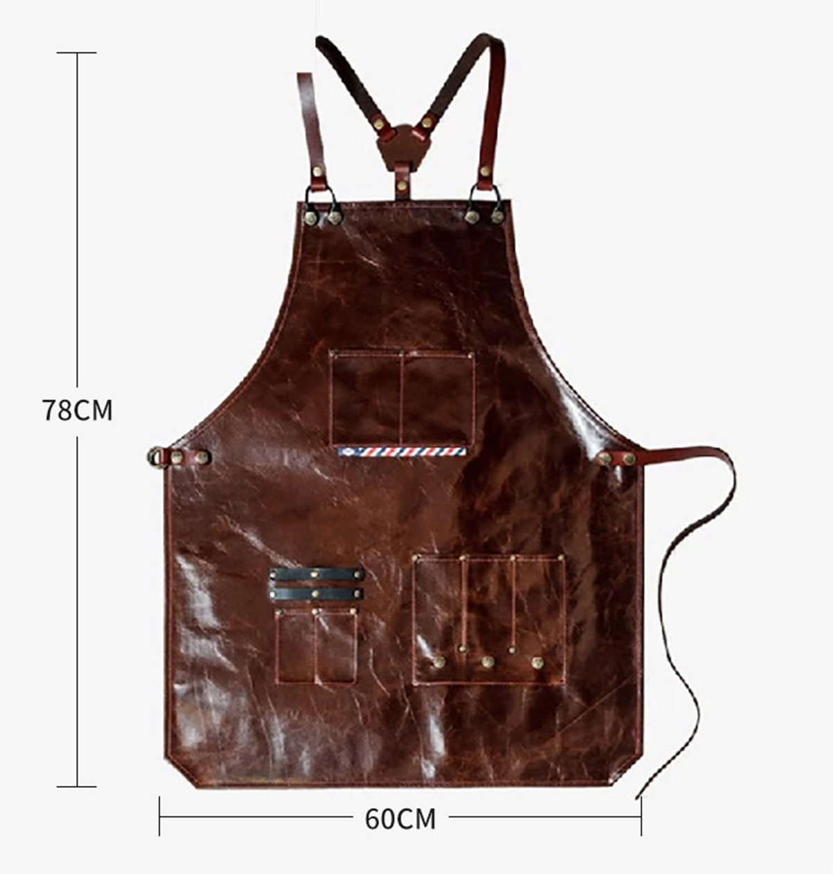 Men's Leather Work Apron with  - Leather Work Organiser avaliação e preço