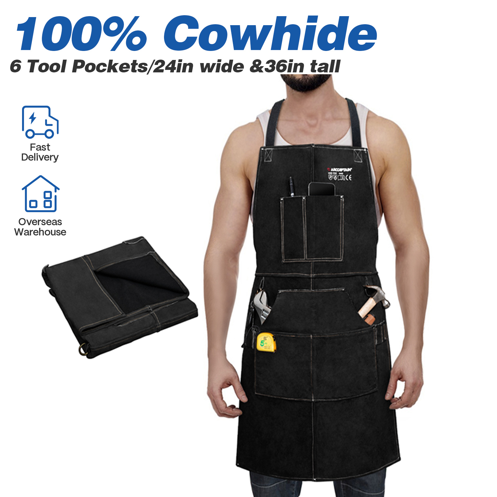 ARCCAPTAIN Leather Welding Wor - Leather Work Organiser avaliação e preço