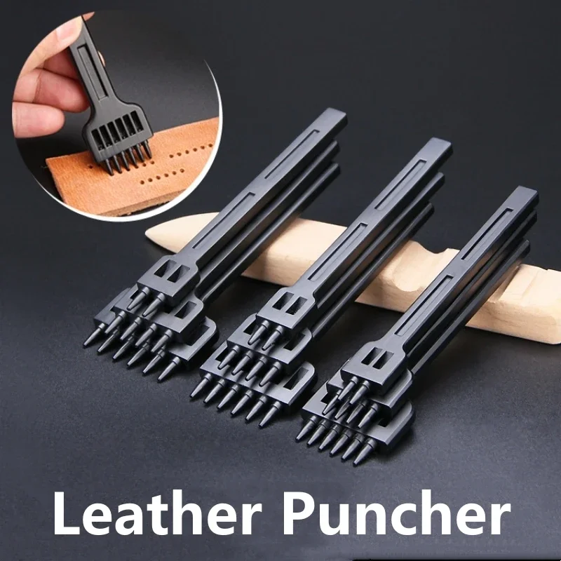 3PCS/Set Leather Puncher DIY B - Leatherwork Hole Punch avaliação e preço