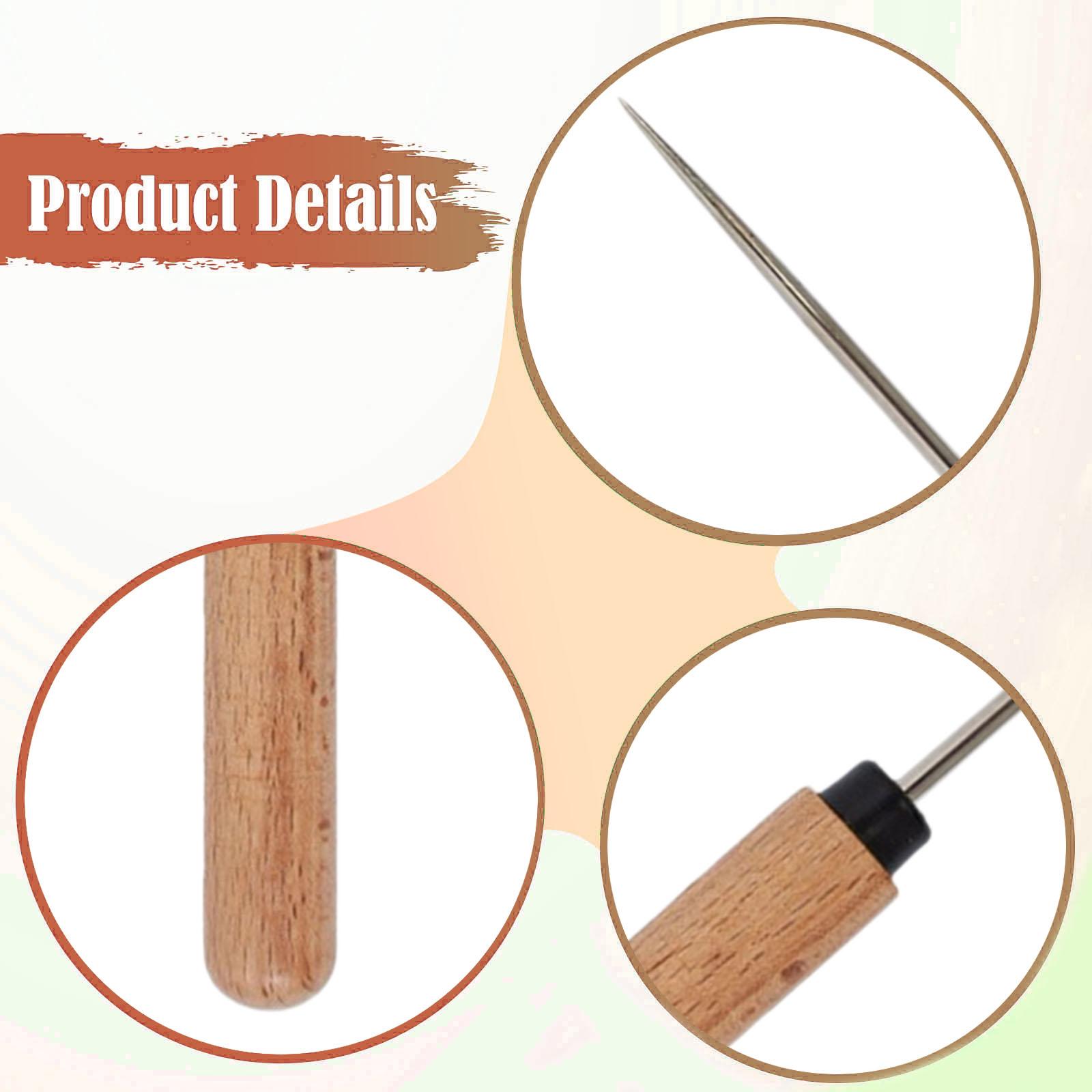 Professional Sewing Awl Leathe - Leatherwork Beginner Tools avaliação e preço