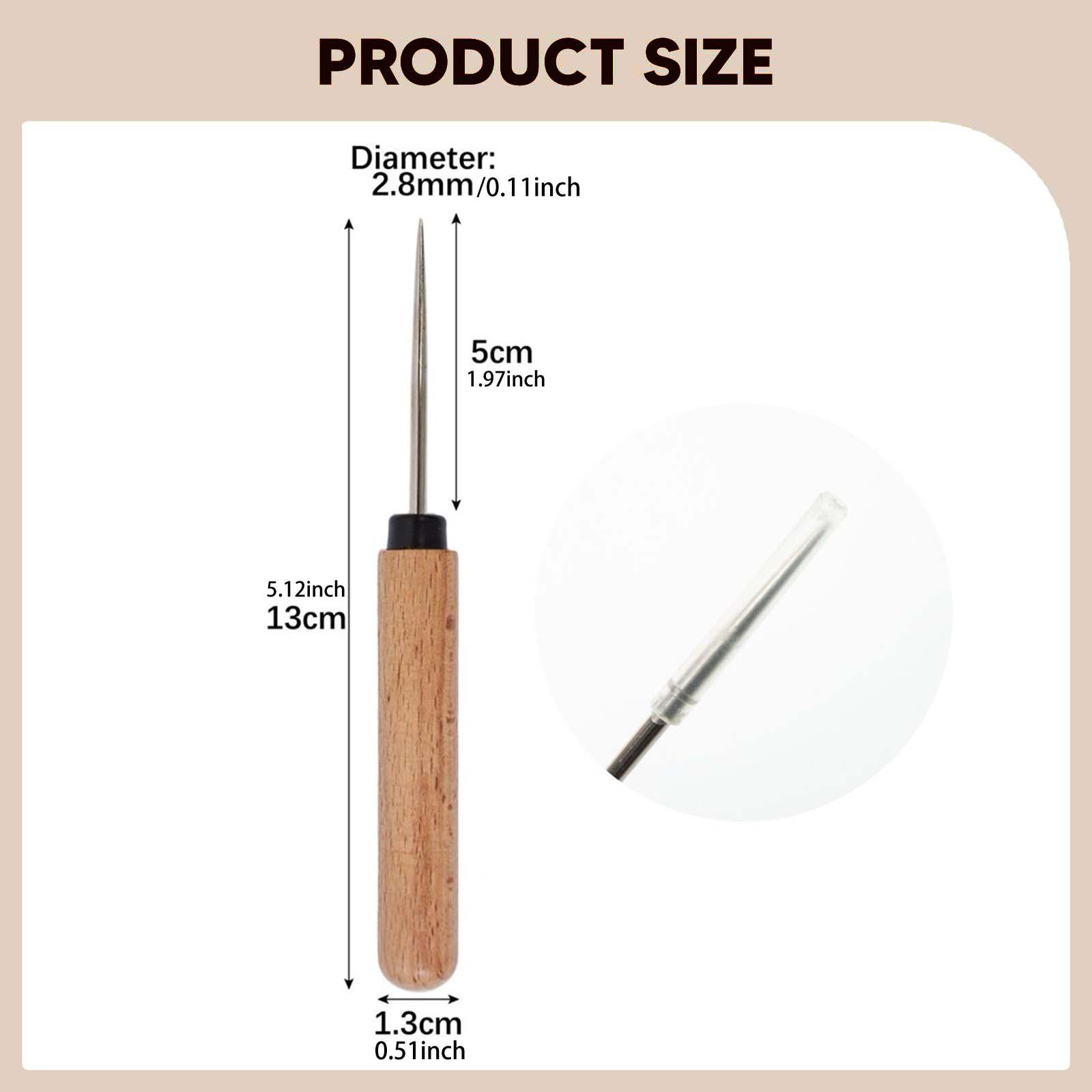 Professional Sewing Awl Leathe - Leatherwork Beginner Tools avaliação e preço