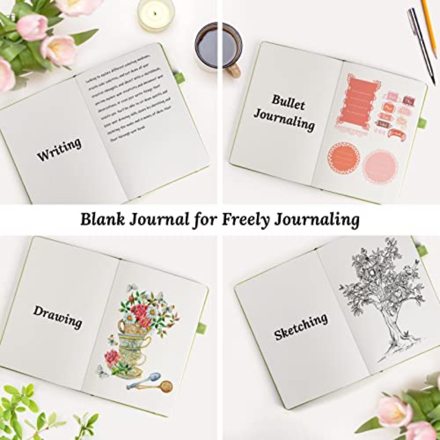Blank Journal Notebook, 7 Pack - Leatherwork Journal avaliação e preço