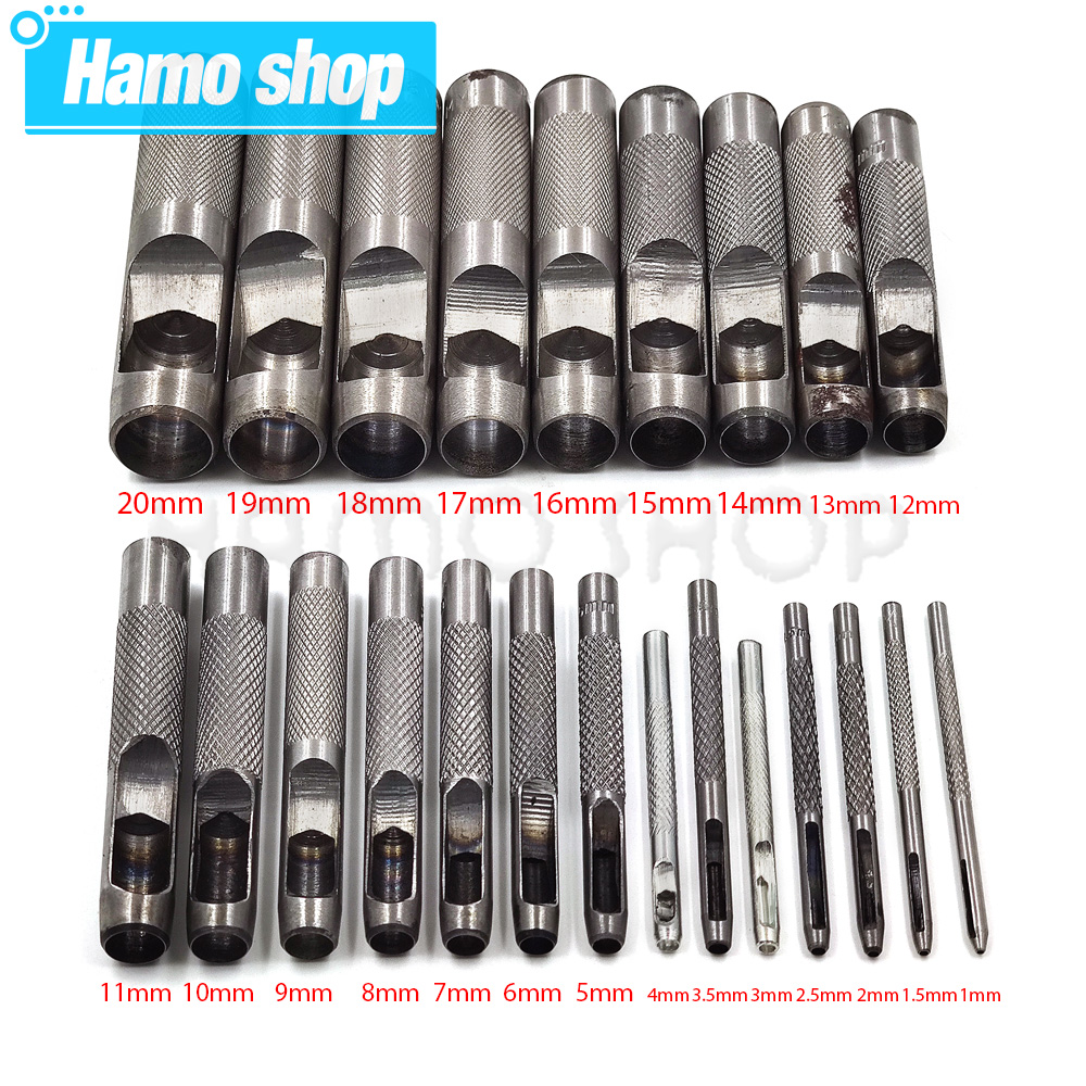 1.0mm-25mm All Size Pick Leath - Leatherwork Hole Punch avaliação e preço