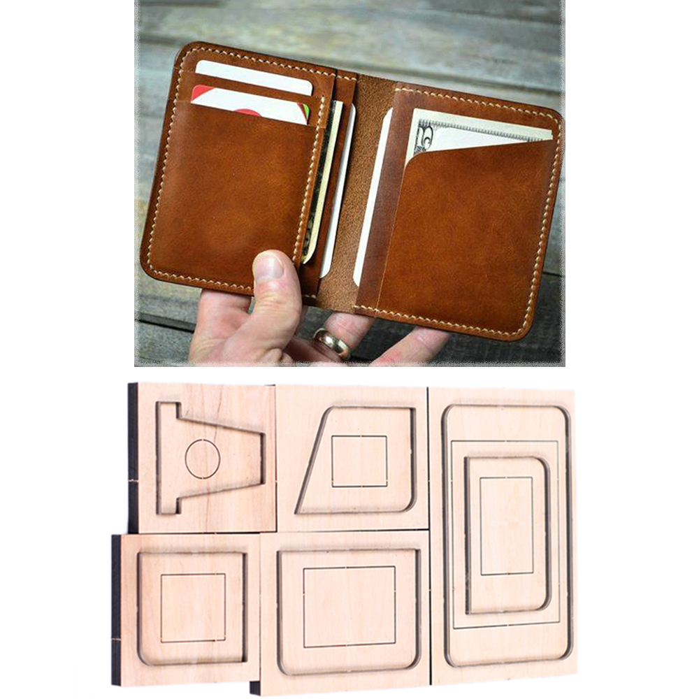 DIY leather craft simple card  - Leatherwork Punching Tool avaliação e preço