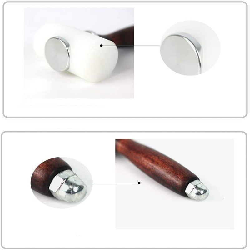 Rubber Hammer Mallet for Leath - Leatherwork Hammer avaliação e preço