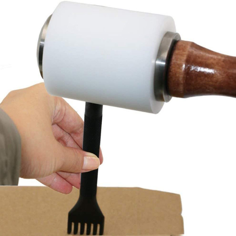 Rubber Hammer Mallet for Leath - Leatherwork Hammer avaliação e preço