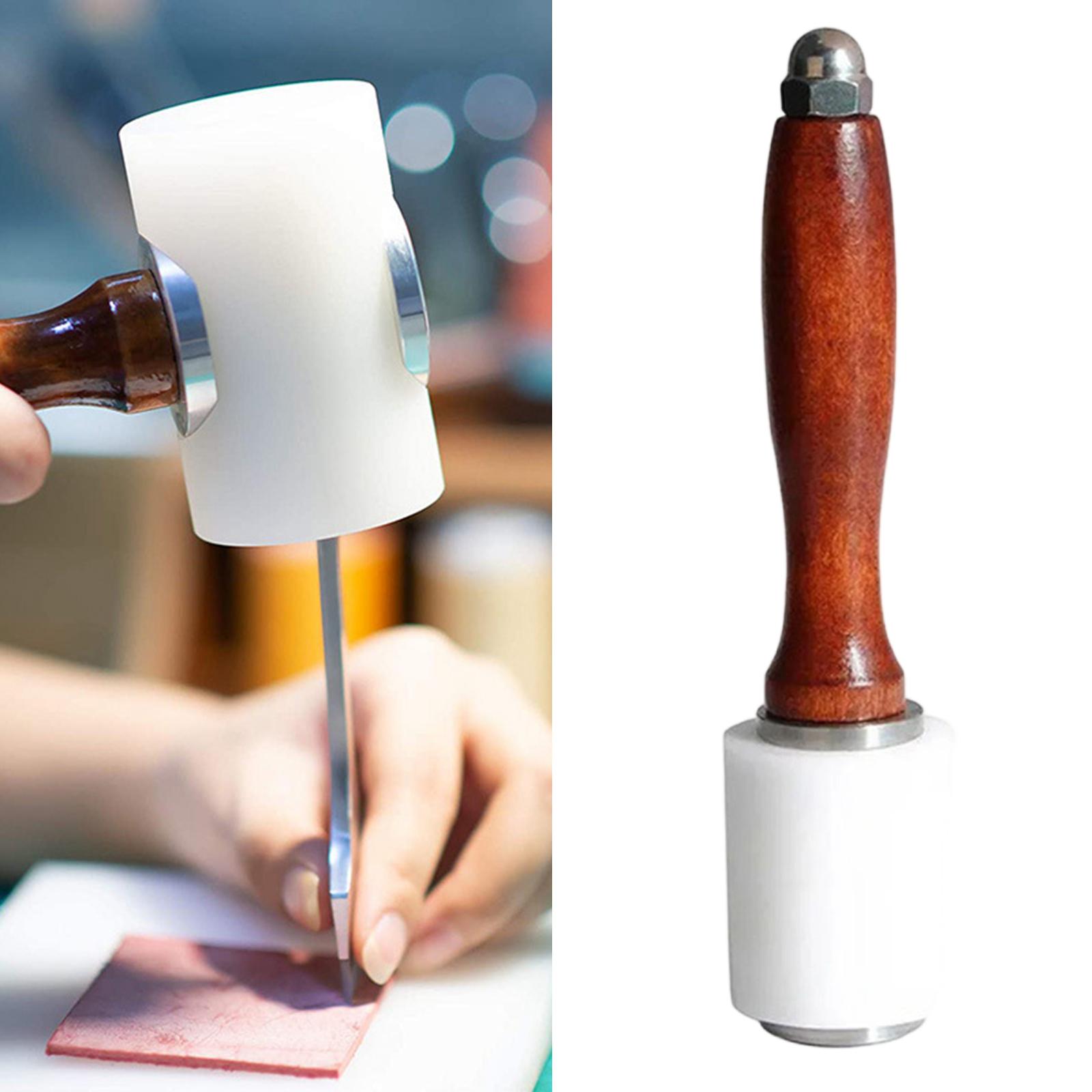 Leathercraft Mallet Supplies E - Leatherwork Hammer avaliação e preço