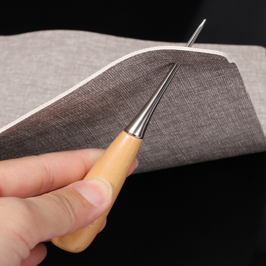 2pcs Leather Hand Stitching Aw - Leatherwork Punching Tool avaliação e preço