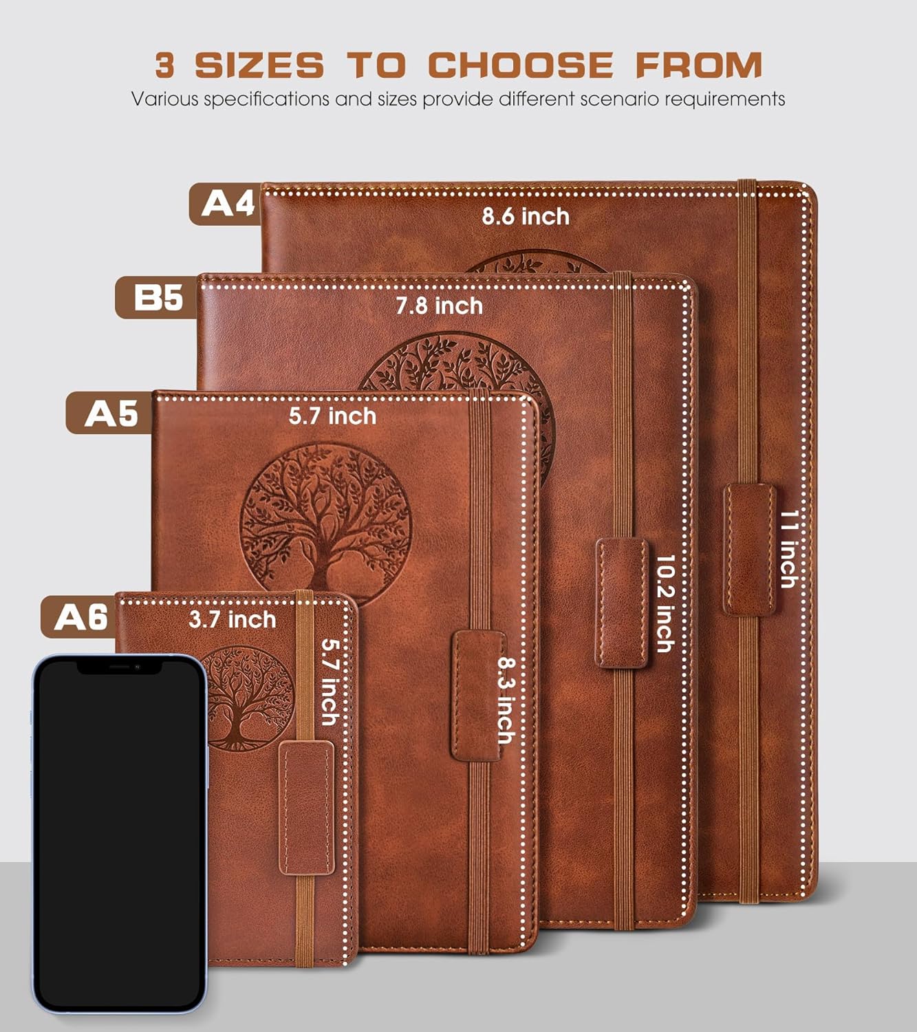 Vintage Leather Blank Journal  - Leatherwork Journal avaliação e preço