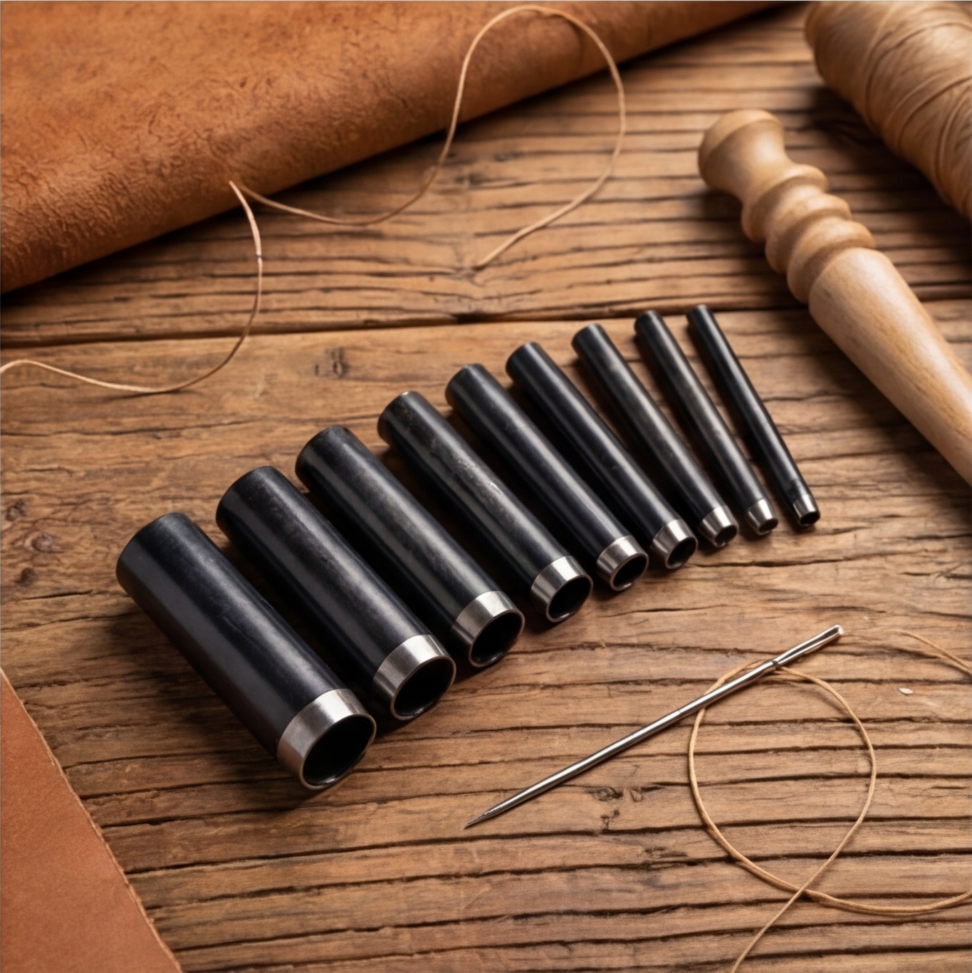 A49 DIY Leatherworking round C - Leatherwork Punching Tool avaliação e preço