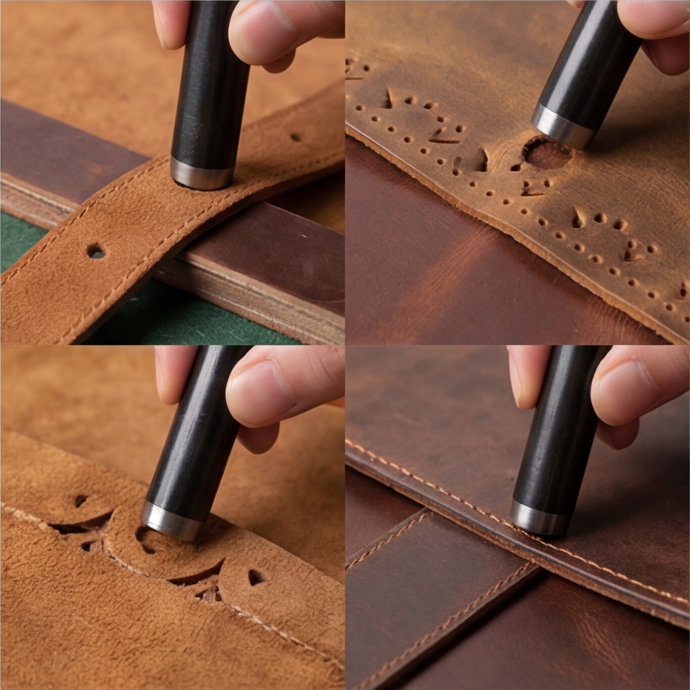 A49 DIY Leatherworking round C - Leatherwork Punching Tool avaliação e preço