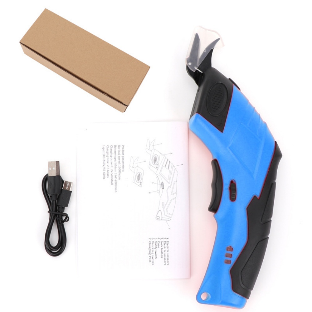 3.6V Electric Scissors Fabric  - Leatherwork Projects avaliação e preço