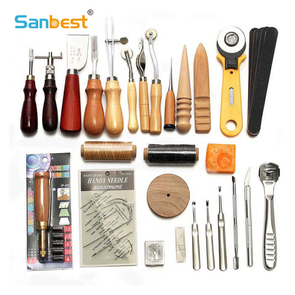 Sanbest Professional Leather C - Leatherwork Hole Punch avaliação e preço