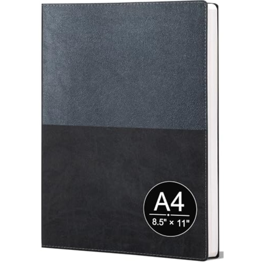 College Ruled Notebook, A4 Col - Leatherwork Journal avaliação e preço