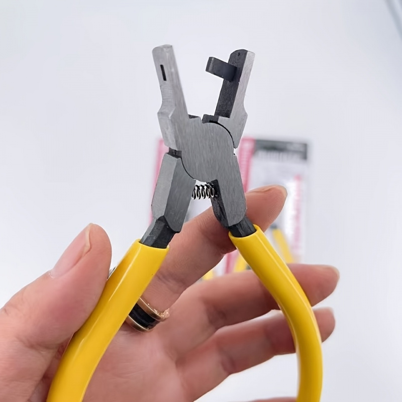 Manual mini punching tool with - Leatherwork Hole Punch avaliação e preço