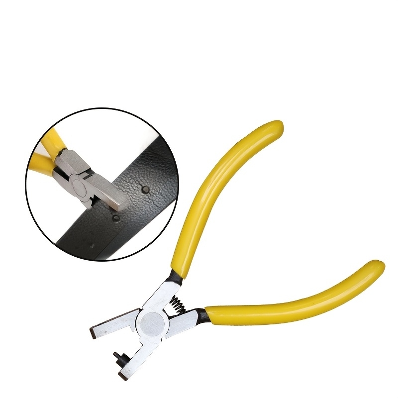 Manual mini punching tool with - Leatherwork Hole Punch avaliação e preço