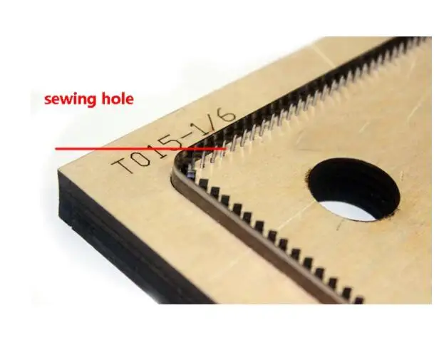 New Japan Steel Blade Wooden D - Leatherwork Punching Tool avaliação e preço