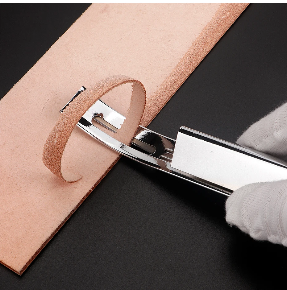 1Set Metal Leather Safety Beve - Leatherwork Projects avaliação e preço