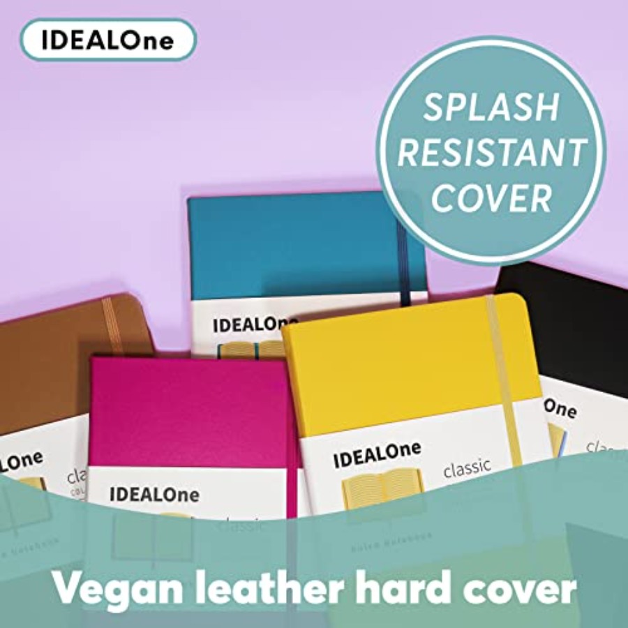 Dotted Hardcover Leather Noteb - Leatherwork Journal avaliação e preço
